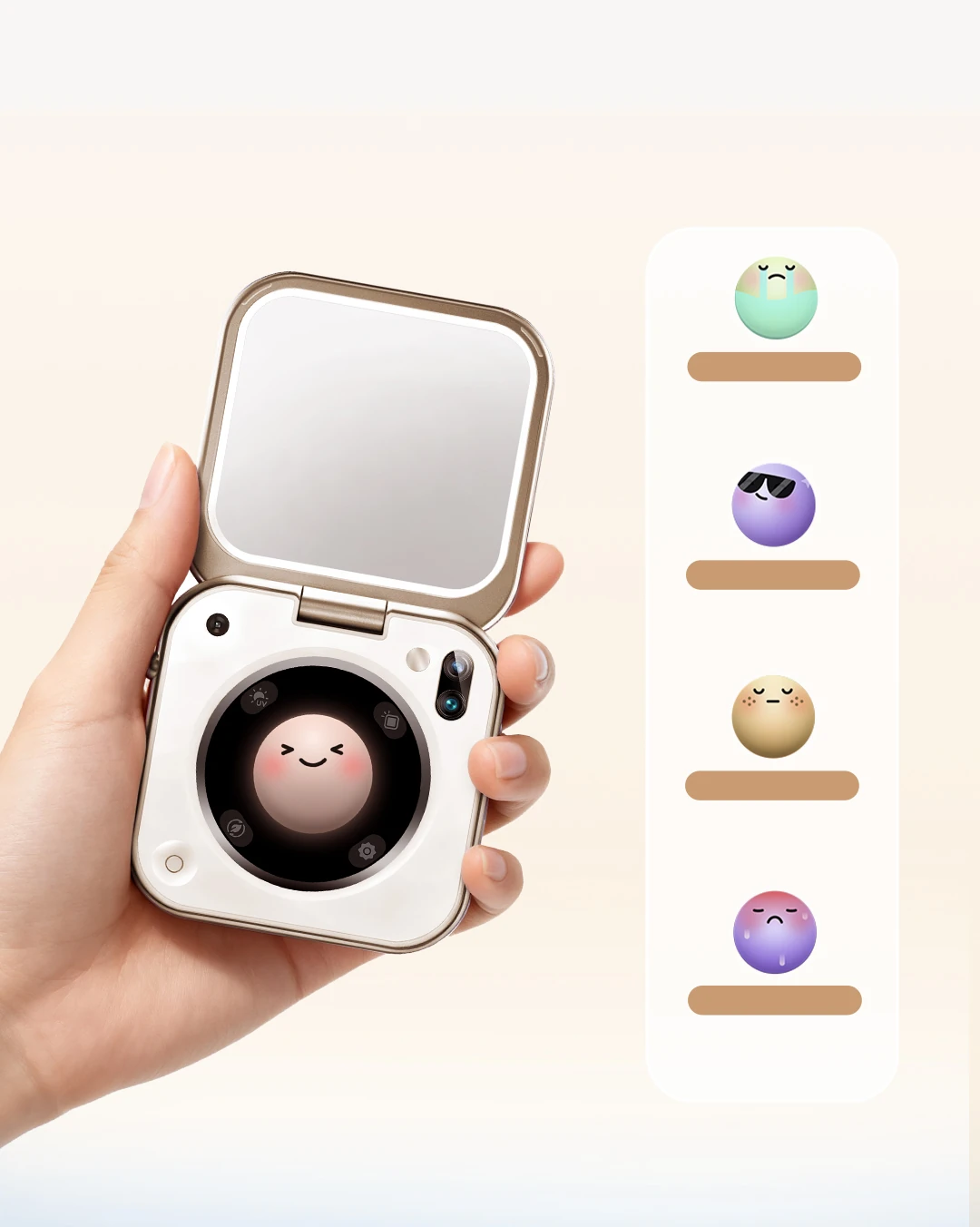 Real-time detection and smart reminders for humidity, dryness, sun protection and UV levels