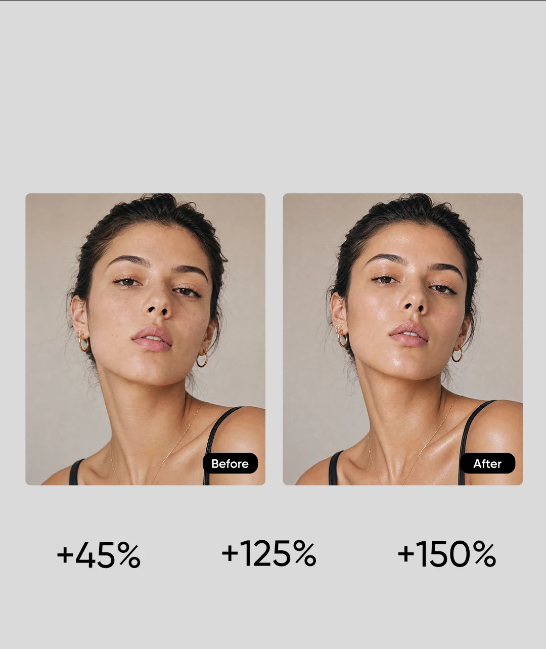 NanoHydra Pro before and after skin absorption