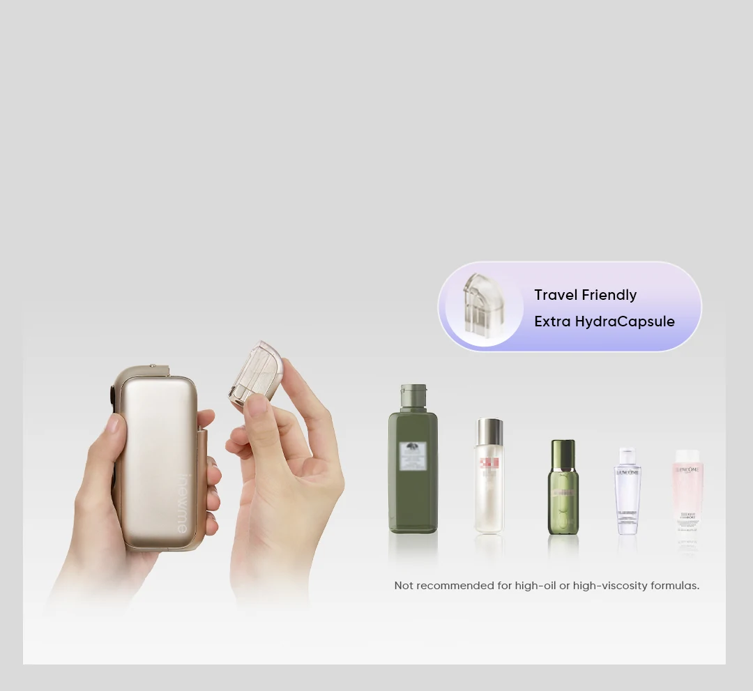 NanoHydra Pro compatible with any serum